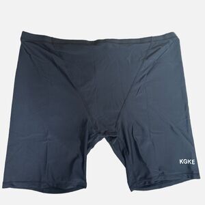 KGKE Men's Swim Jammers UPF50+, Swim Training Swimsuit Endurance Compression